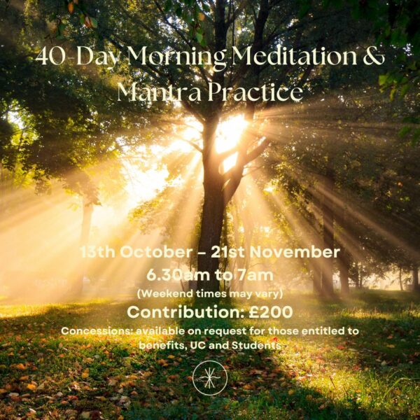 Image for 40 Day Meditation & Mantra Practice - October 2023