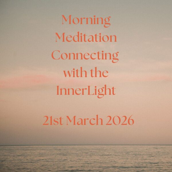 Morning meditation